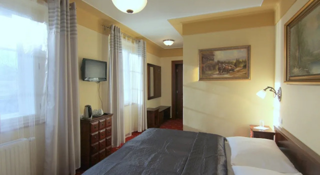 Двухместный номер Standard c 1 комнатой с видом на сад Hotel Stará Pekárna s privátním wellness