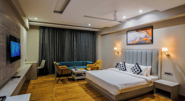 Двухместный номер Deluxe с видом на город Club House Mohali-Chandigarh