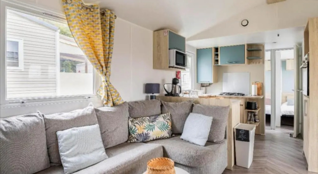 Mobil Home 8 pers, Normandie, Le Boujou de Litteau, Забронировать Отель Литто 