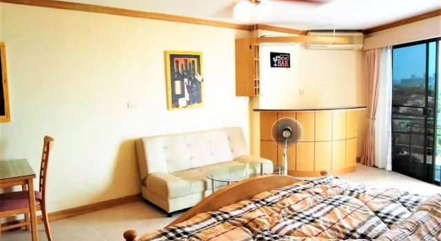 View Talay 2B studio apartment Pattaya 8th Floor sea view, Забронировать Апартаменты/квартира Центральная Паттайя Паттайя