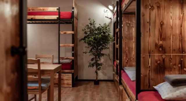 Кровать в общем номере (женский номер) Turn Hostel