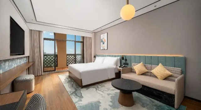Двухместный номер Standard с балконом Hilton Garden Inn Shanghai Changxing Island