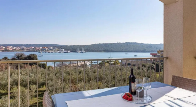 Апартаменты с 2 комнатами с балконом и с видом на море Residence Superior Del Mar