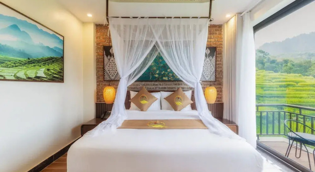 Номер Deluxe Central Hills Pu Luong Resort