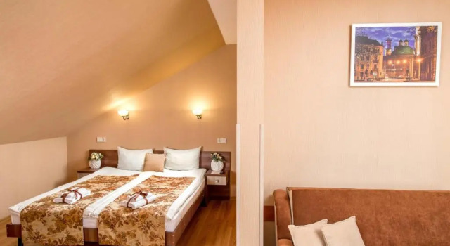 Полулюкс Hotel&SPA Pysanka, Готель Писанка, 3 сауни та джакузі - індивідуальний відпочинок у СПА