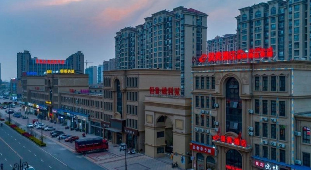 Двухместный люкс Shell Hotel Taixing Huangqiao Town Dinghui Road