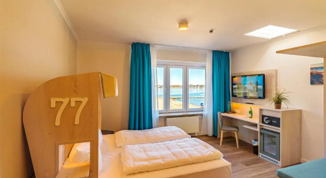 Двухместный номер Standard с частичным видом на море Hotel Seelust