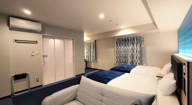 Четырёхместный номер Standard Green Rich Hotel Nagoya Nishiki