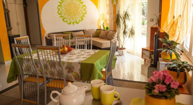 Апартаменты с видом на сад Mirta Apartments Family Farm