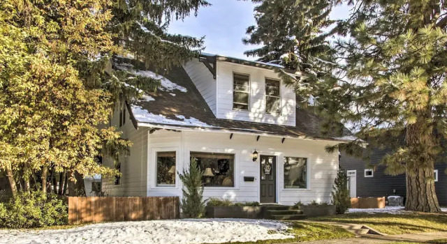 Коттедж Charming Downtown Coeur D'alene Home With Yard!