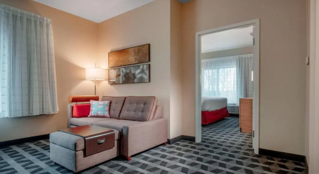Двухместный люкс c 1 комнатой TownePlace Suites Toledo Oregon