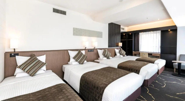 Трёхместный номер Premier HOTEL MYSTAYS Sapporo Station