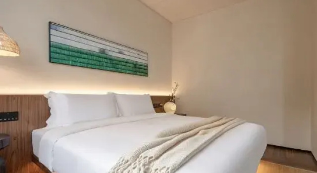 Люкс с красивым видом из окна Qinyuhai Homestay (Qingdao Zhanqiao Badaguan Scenic Area)