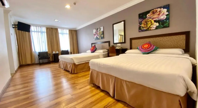 Двухместный семейный номер Standard Desa Queenspark Hotel