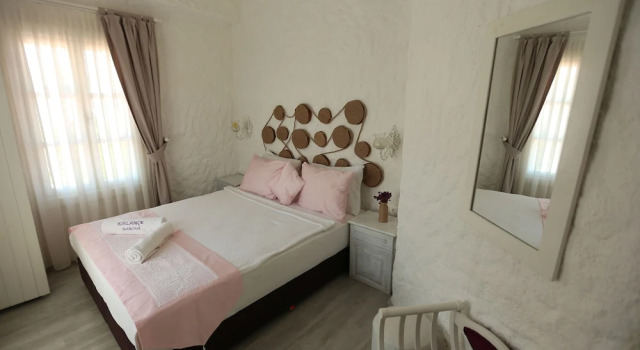 Номер Deluxe с балконом и с видом на сад Kırlançe Otel Alaçatı