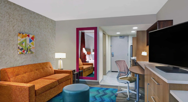 Четырёхместная студия Home2 Suites By Hilton Richmond Hill Savannah I-95