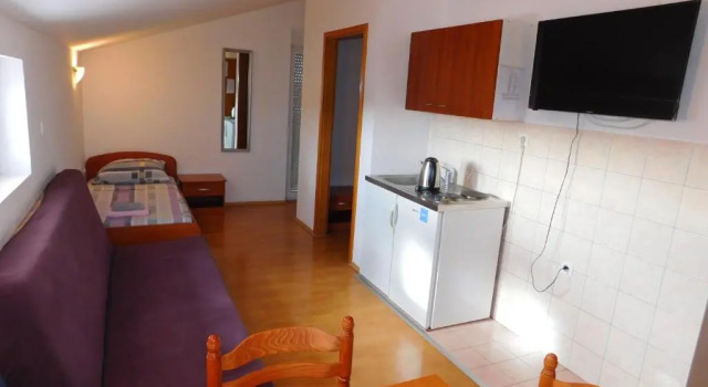 Апартаменты c 1 комнатой с балконом Apartments Nikolas