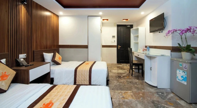 Трёхместный номер Standard с балконом Citrus Village Villa Hoi An