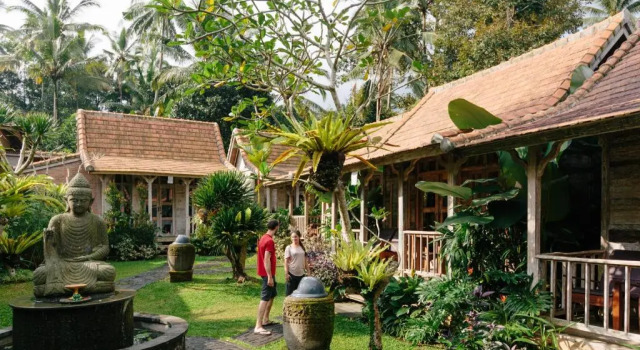 Двухместный номер Deluxe De Umah Bali Eco Tradi Home