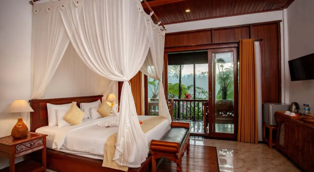 Camera Deluxe con balcone Campuhan Sebatu Resort
