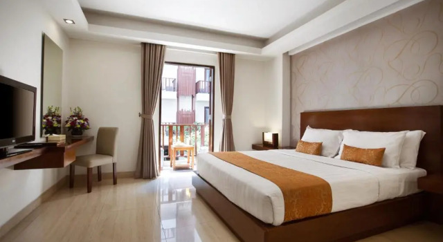 Двухместный номер Deluxe с балконом dprimahotel Seminyak