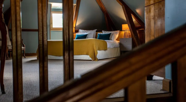Люкс с красивым видом из окна Domaine Du Roncemay - Hôtel, Restaurants, Spa & Golf