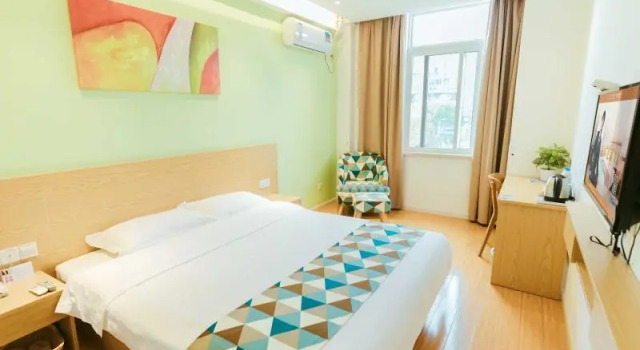 Двухместный номер Standard GreenTree Inn Shanghai Jiading North Metro Station Shuping Road Shell Hotel