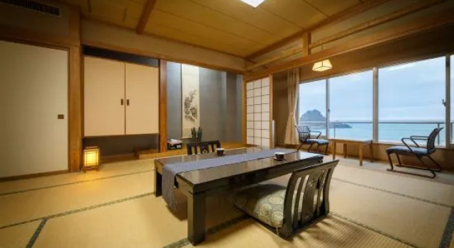Номер Standard с видом на океан Yura Onsen Yaotome