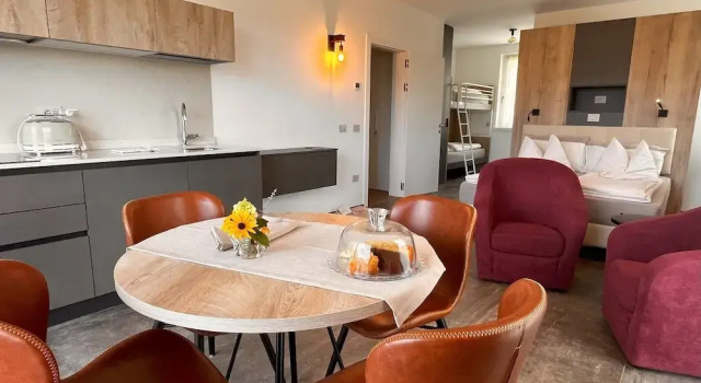 Апартаменты Comfort с балконом и с красивым видом из окна Maso Valèr - Agritur