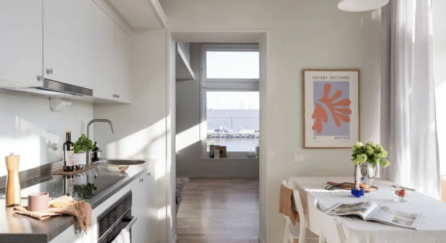 Семейная студия с видом на море Waterfront Cabins Studio Apartments