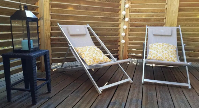 Апартаменты c 1 комнатой Appart Bleu Azur Piscine chauffée Adults only