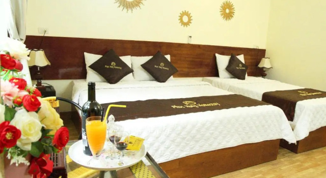 Трёхместный номер Standard с видом на сад Hang Mua Valley Homestay