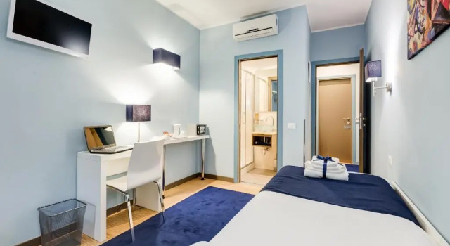 Standard- værelse med byudsigt Easy Budget Colosseo