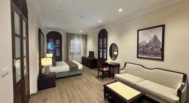 Exécutive chambre avec balcon Champasak Palace Hotel
