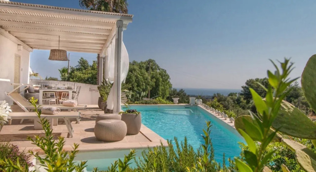 Коттедж TD Casa Fusella With Panoramic Pool and sea View