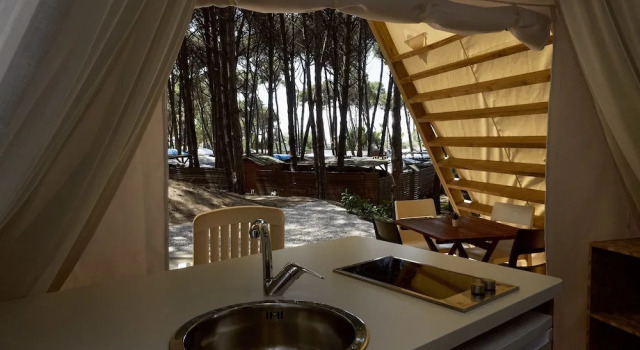 Тент с 2 комнатами Camping Village Mare Pineta