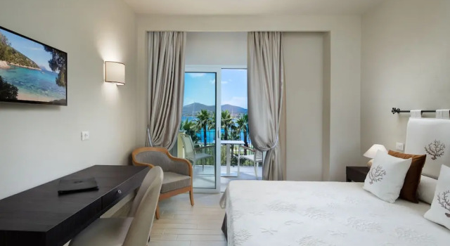 Двухместный номер Deluxe c 1 комнатой с видом на море Hotel Villa Margherita