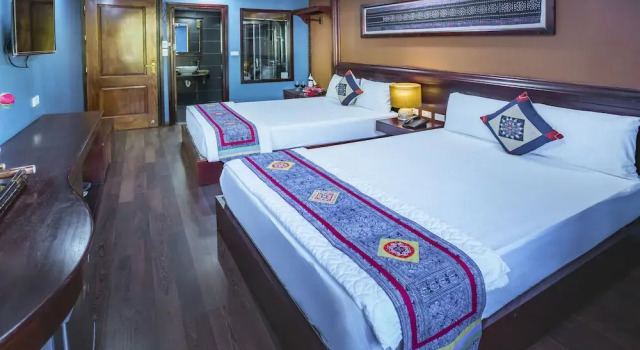 Номер Deluxe SAPA FULL HOUSE HOTEL