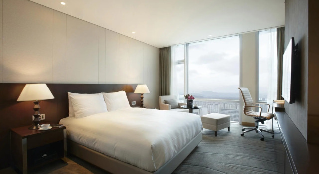 Двухместный номер Deluxe LOTTE CITY HOTEL Jeju Airport
