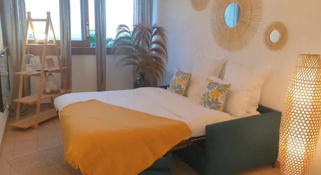 Charmant Studio Vue Mer / Parking / Plage a 200m, Varaa Hotelli Bastia 