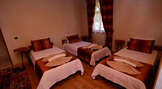 Трёхместный номер Standard c 1 комнатой с видом на горы Tlos Butik Otel