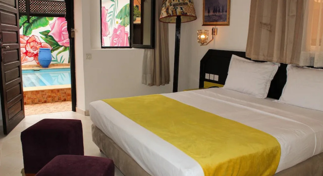 Номер Superior Majorel Perle Hôtel Riad Restaurant Picine & Spa