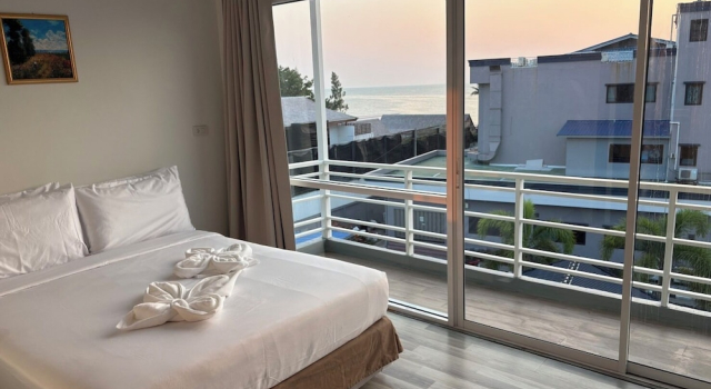 Номер Deluxe с балконом и с видом на море Nantra Hua Hin