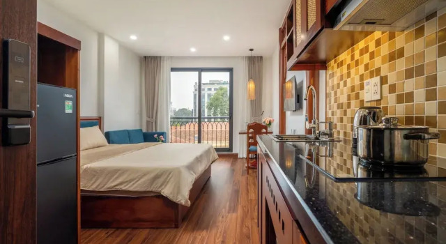 Студия Superior Evelyn Indochine Chic in Central Hanoi