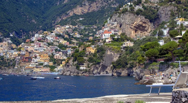 Вилла с балконом Villa Lo Scoglio in Positano