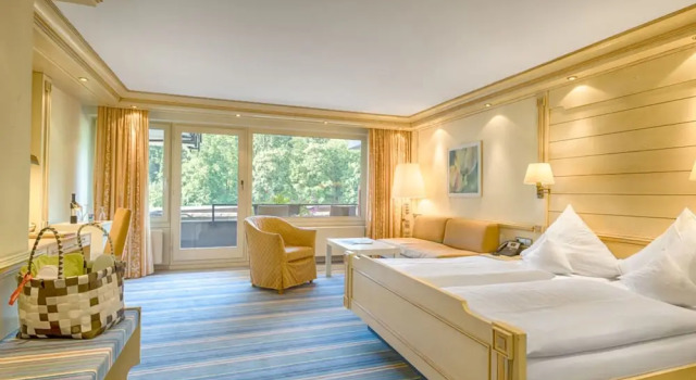 Одноместный номер Comfort с балконом Ringhotel Mönch`s Waldhotel