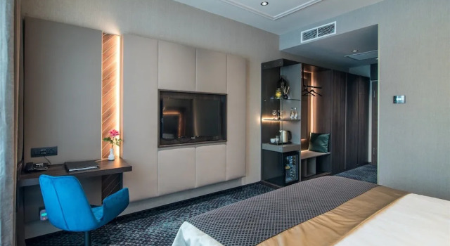 Одноместный номер Deluxe с балконом Sky Blue Hotel & Spa