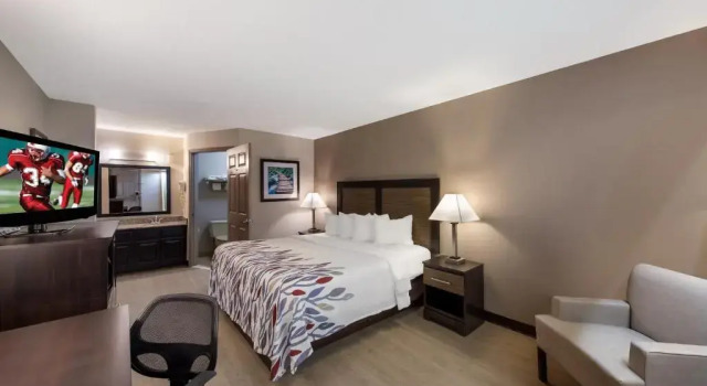 O podwyższonym standardzie pokój Quality Inn Jasper