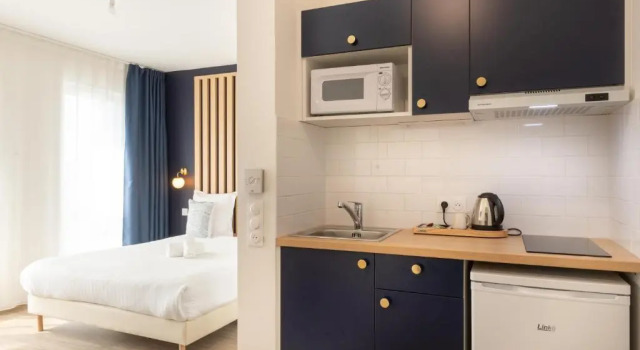 Двухместная студия Aparthotel Adagio Access Paris Pont dIvry