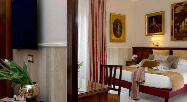 Двухместный номер Standard Hotel Des Artistes Roma